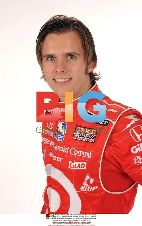 Dan Weldon participates in Indy Racing League media day