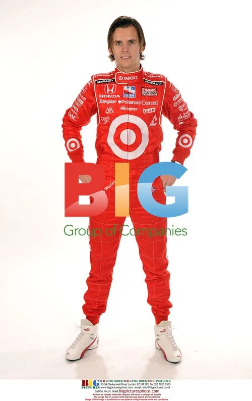 Dan Weldon participates in Indy Racing League media day