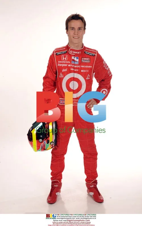 Alex Lloyd participates in Indy Racing League media day