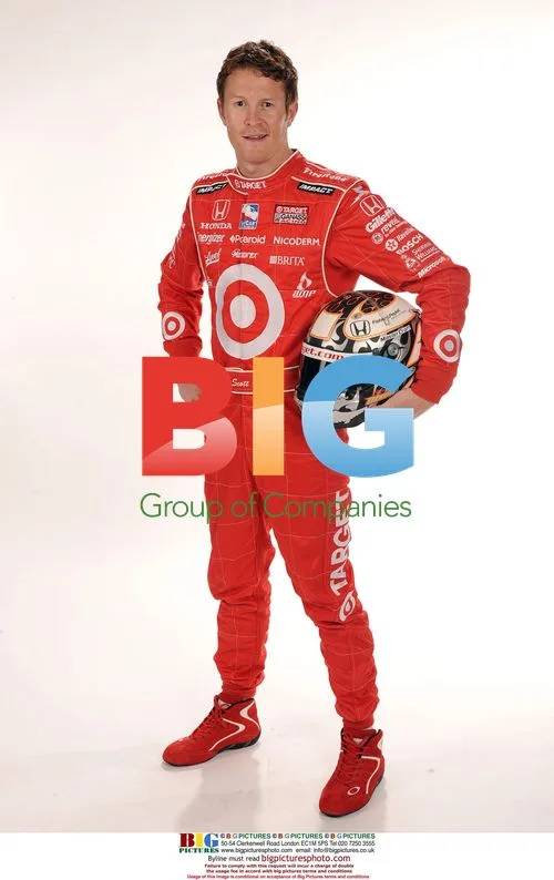 Scott Dixon participates in Indy Racing League media day