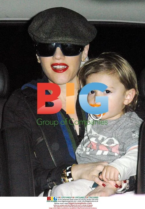 Gwen Stefani and Son Kingston Arrive Back in LA
