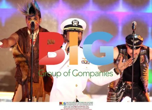 Village People at 'Vivement dimanche' Recording