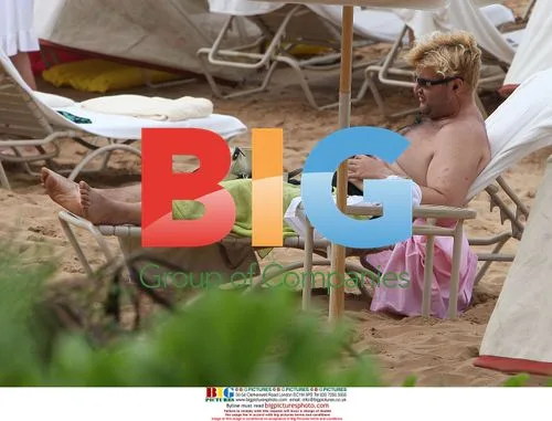 Jason Davis on Maui beach