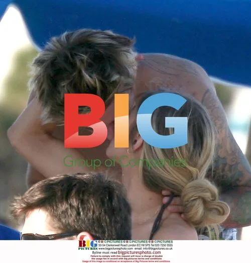 Sean Stewart and Girlfriend on Beach