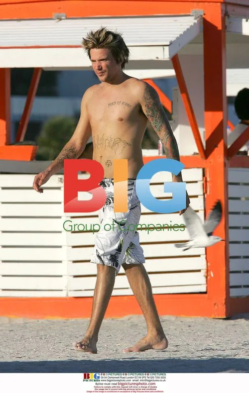 Sean Stewart and Girlfriend on Beach