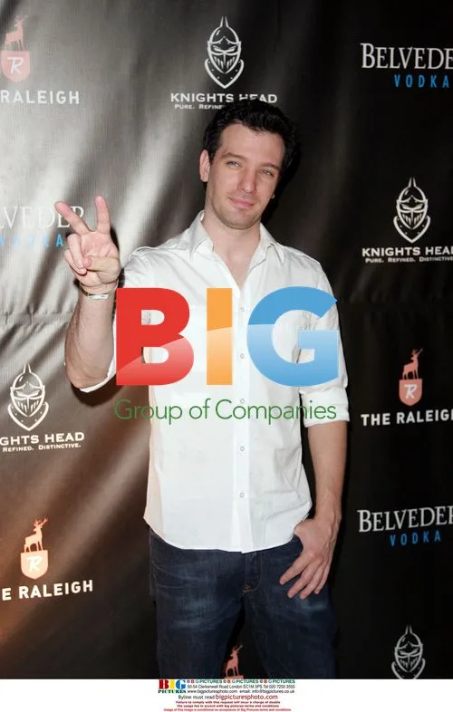 J.C. Chasez at Belvedere New Years Bash
