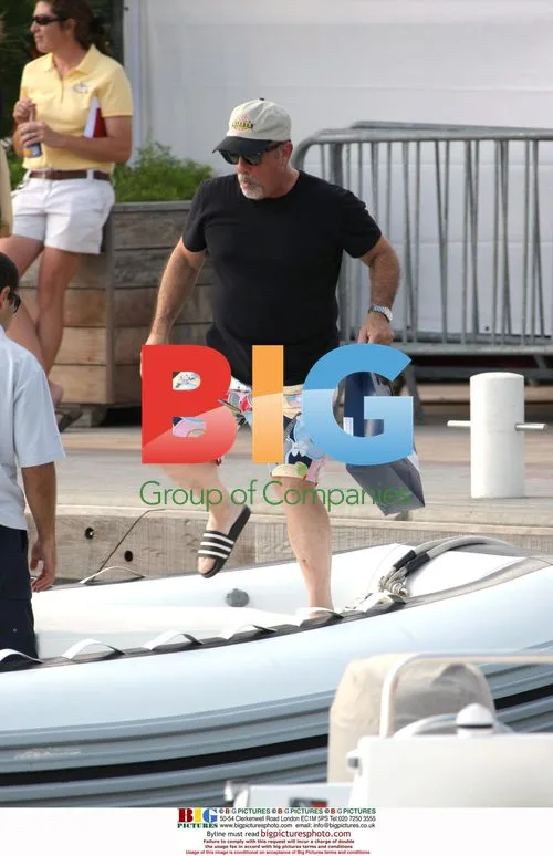 Billy Joel and Wife Vacation in St Bart's
