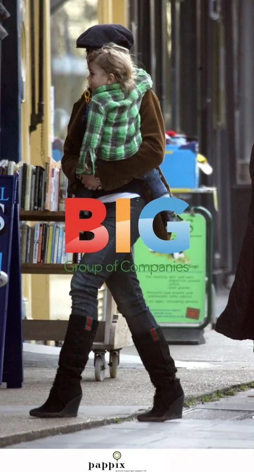 Gwen Stefani out with family in London