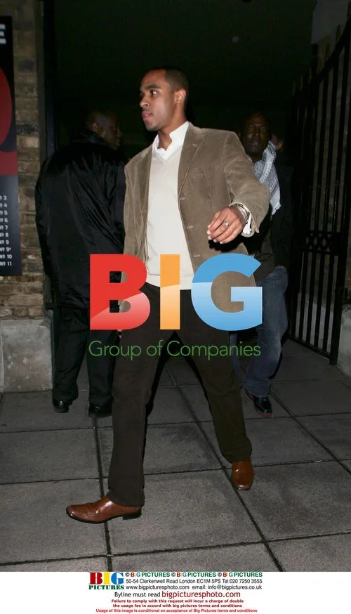 Michael Harvey Attends Alesha Dixon's Party
