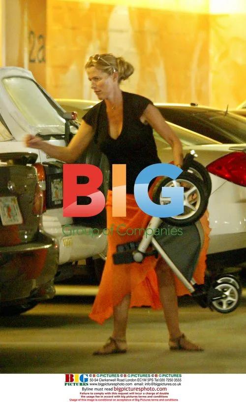 India Hicks with newborn son and mother in Miami