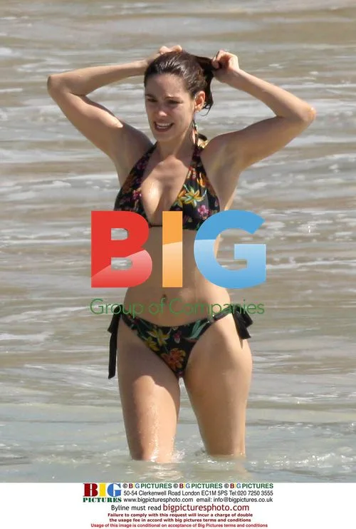 Kelly Brook and Billy Zane's Caribbean Getaway