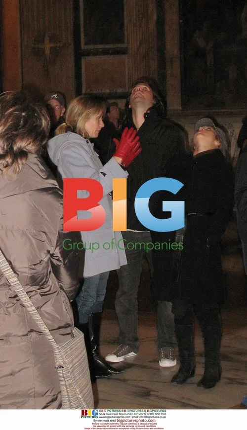 Shakira and Boyfriend in Rome