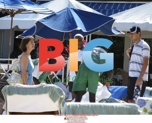 Sir Trevor McDonald on Beach Vacation