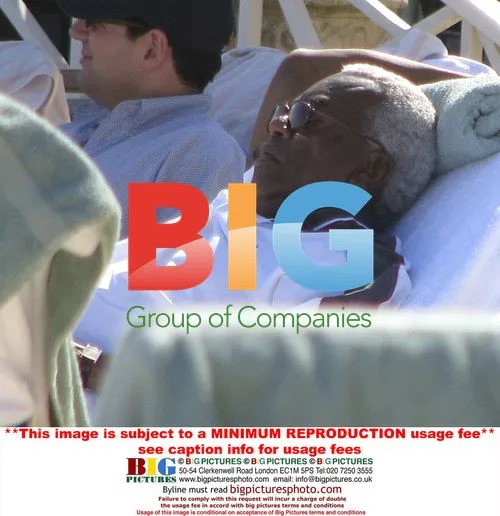 Sir Trevor McDonald on Christmas vacation in Jamaica