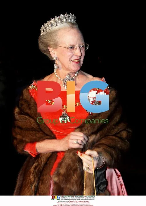 Queen Margrethe at New Year's reception