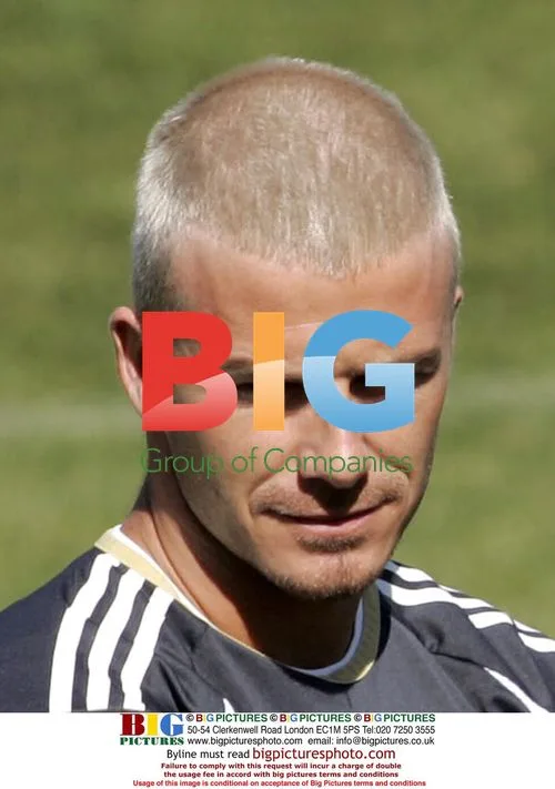 David Beckham Training with Real Madrid