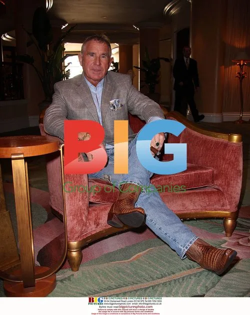 Prince Frederick von Anhalt relaxes at Beverly Hills Hotel