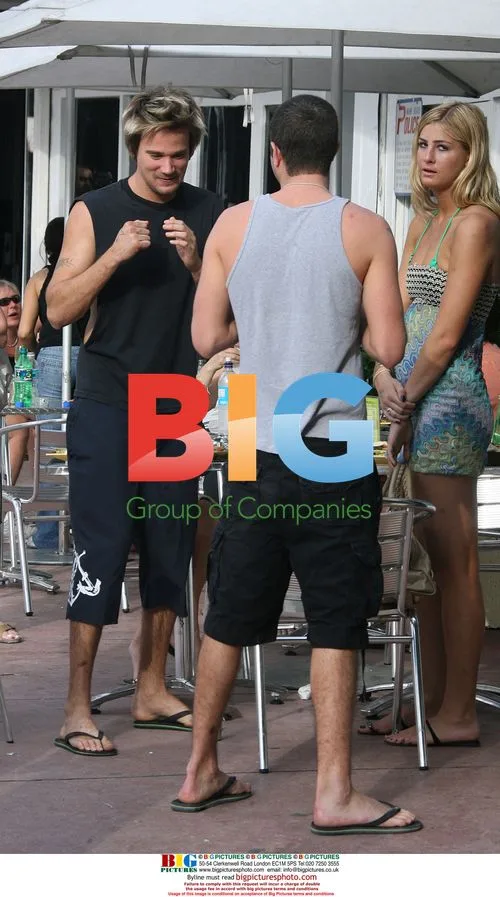 Sean Stewart chills out in Miami