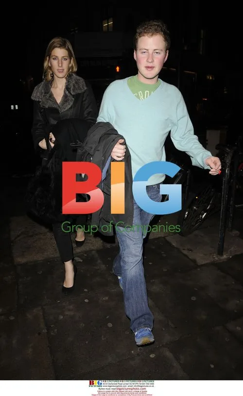 Guy Pelly and Susanna Warren Leave Boujis