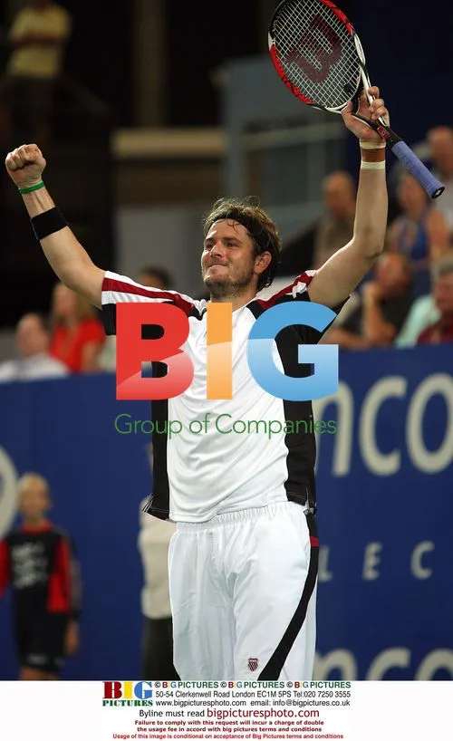 Mardy Fish plays at Hopman Cup