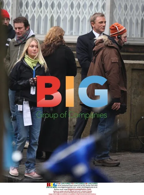 Daniel Craig on Bond 22 set