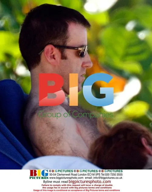 Anton Du Beke Relaxing on Beach