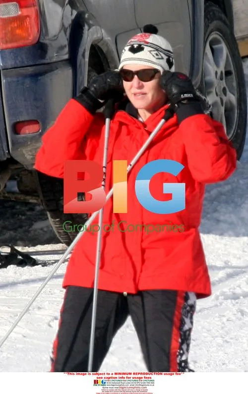 Sarah Ferguson and Paddy McNally Ski Holiday in Verbier