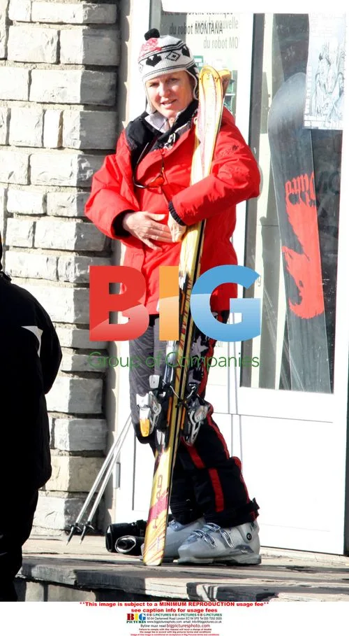 Sarah Ferguson Skiing with Paddy McNally
