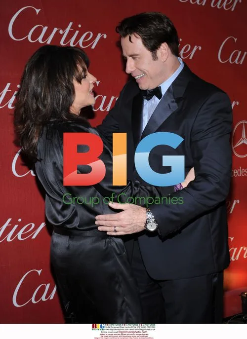 John Travolta and Stockard Channing at Palm Springs Film Festival