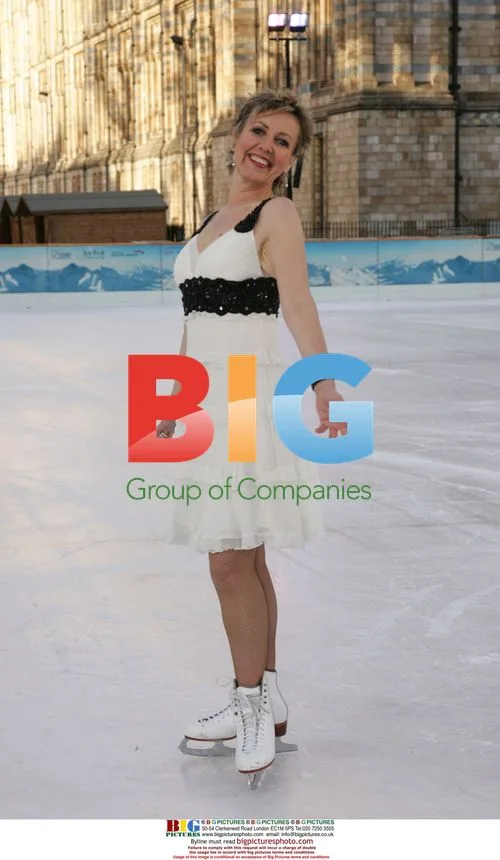 Celebrities Take Part in Dancing on Ice 2008