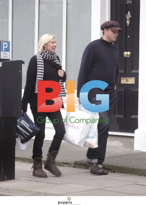 Jamie Theakston and Sophie Siegle Spotted Shopping