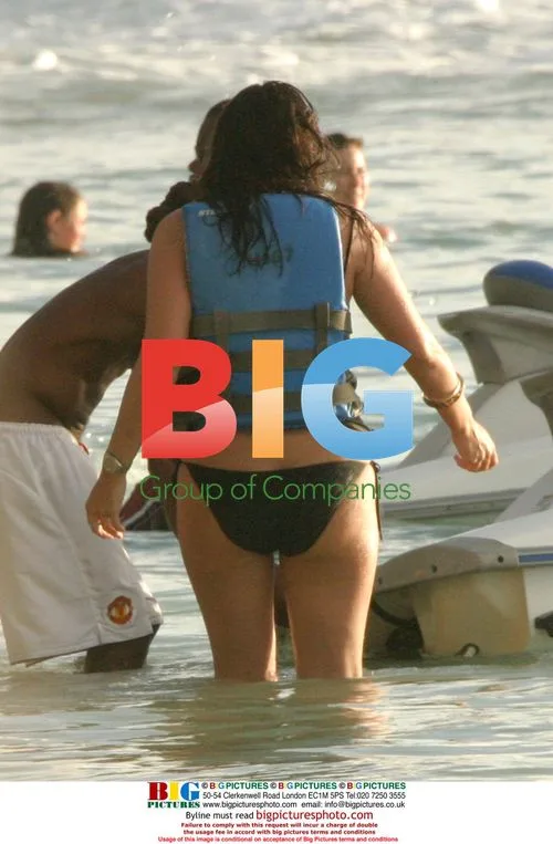 Actress Martine McCutcheon Spotted Jet Skiing