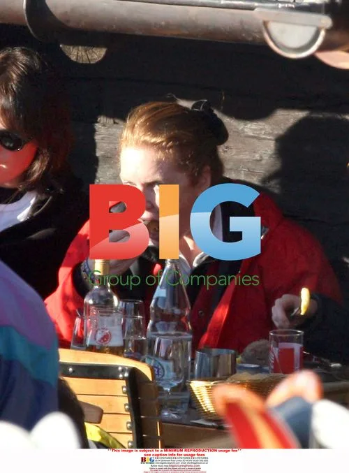 Duchess of York Skiing with Daughters