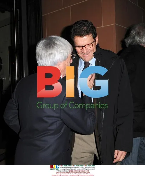 Capello, Briatore and Ecclestone Dine in London