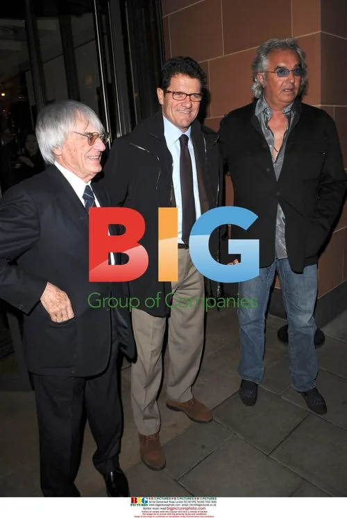 Capello, Briatore and Ecclestone Dine in London