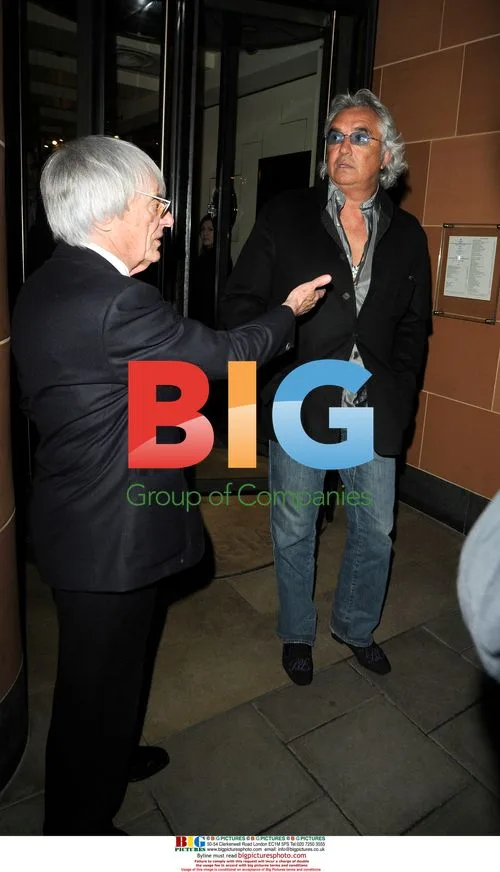Capello, Briatore and Ecclestone Dine in London
