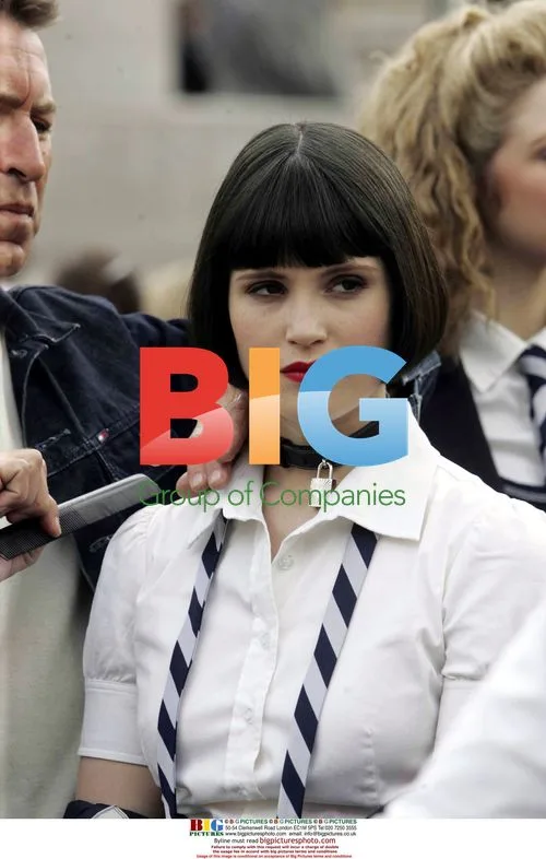 Gemma Arterton new Bond girl on St. Trinian's set
