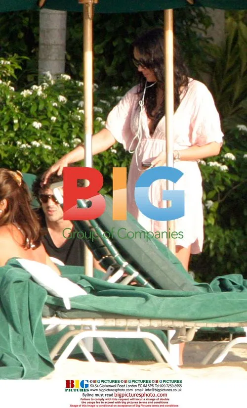 Martine MCutcheon and boyfriend Jack McManus on holiday