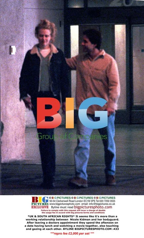Nicole Kidman and bodyguard on date