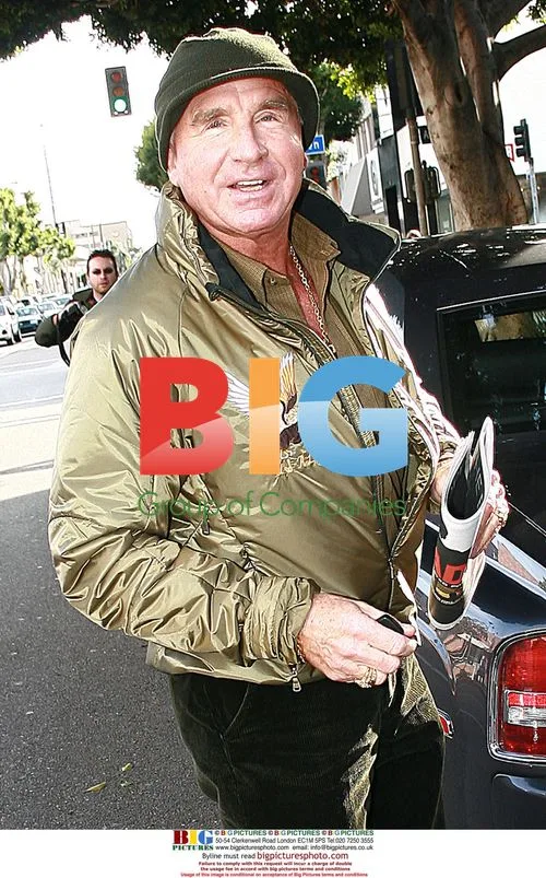 Zsa Zsa Gabor's Husband Arrives at The Ivy