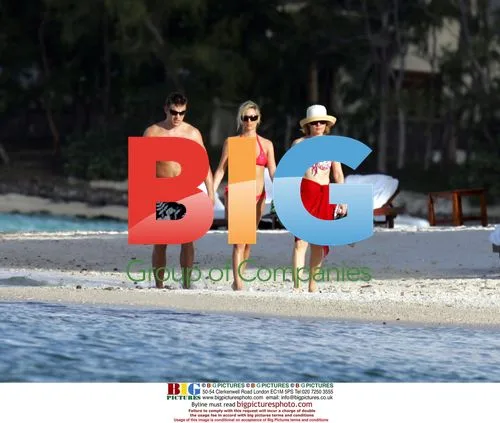 Rosanna Davidson on holiday in Mauritius