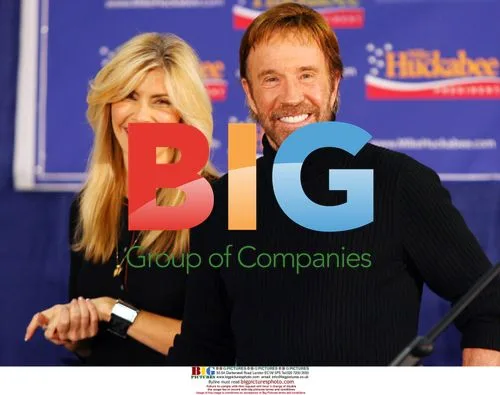 Chuck Norris, Gena O'Kelley Campaign with Mike Huckabee