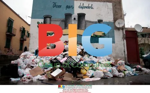 Garbage emergency in Naples, Italy