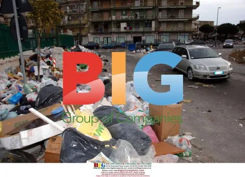 Garbage crisis in Naples, Italy