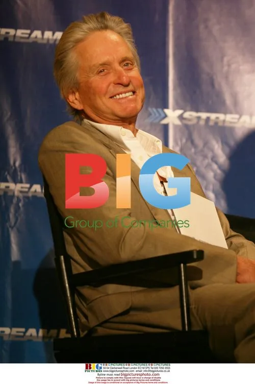 Michael Douglas at CES 2008 in Vegas
