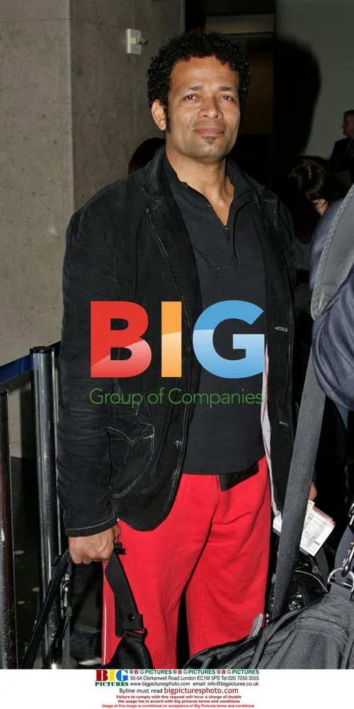 Mario Van Peebles at LAX Airport