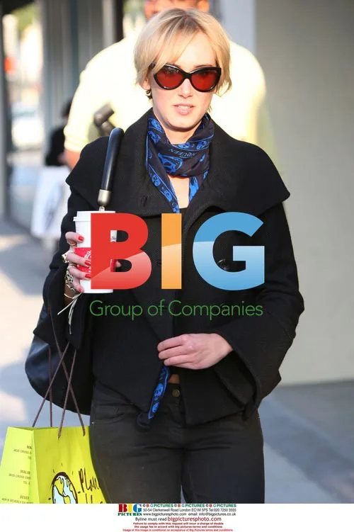 Kimberley Stewart shops on Rodeo Drive