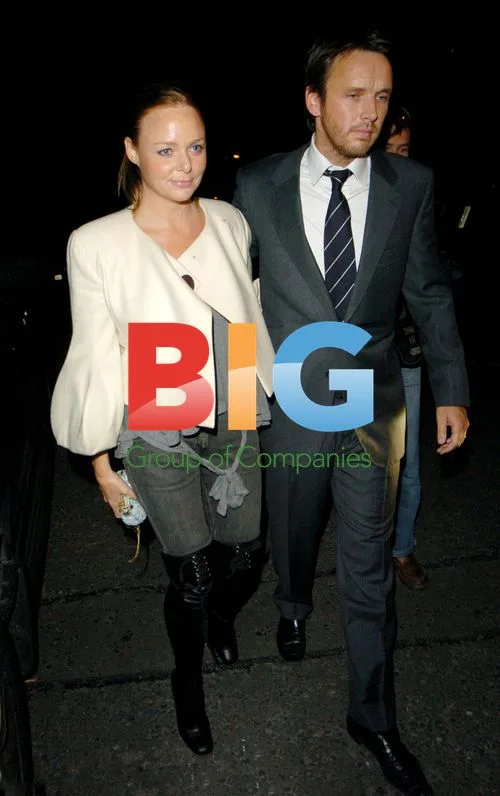 Stella McCartney and husband at London Design Festival