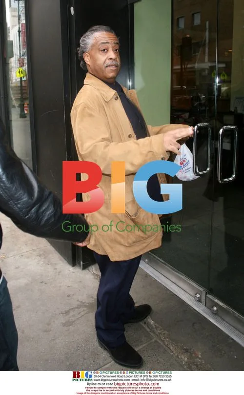 Rev. Al Sharpton at Starbucks