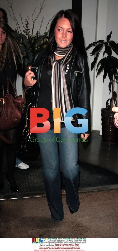 Lacey Turner Leaving London Restaurant